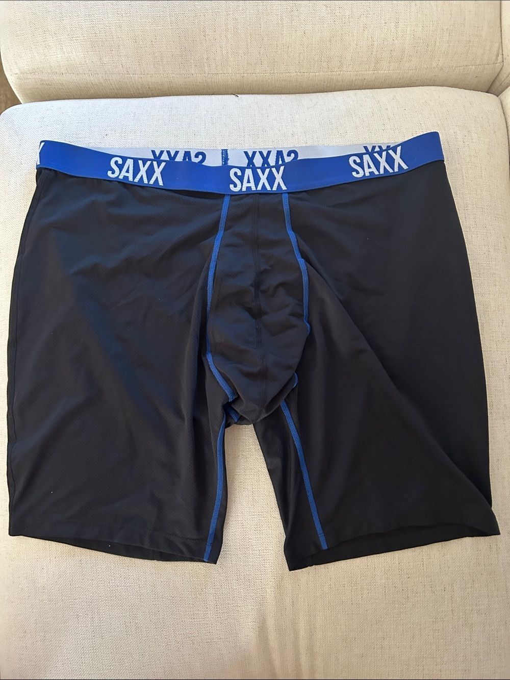 SAXX PRO CORE performance mesh ballpark pouch boxer brief, Black, size XXL, NWOT